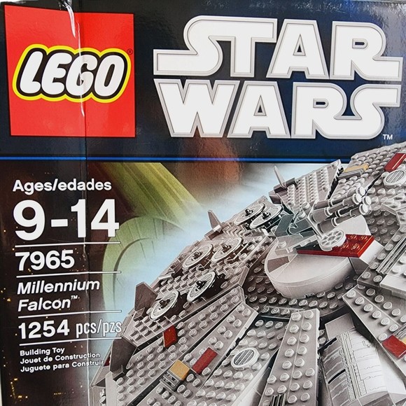 Lego Star Wars Millennium Falcon 7965 NEW 1254 pcs Sealed Unopened Collector - Picture 6 of 9